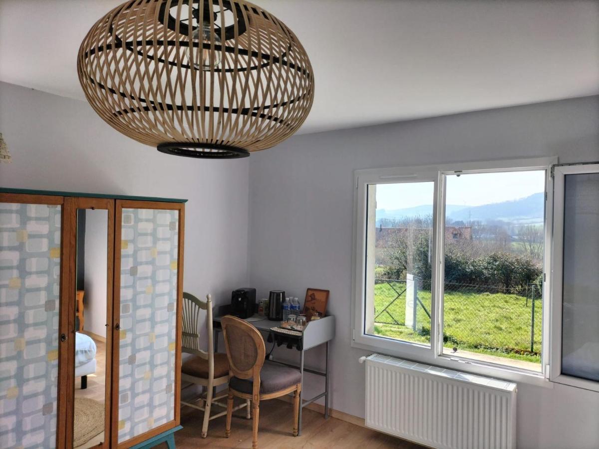 Agreable Chambre Meublee, Vue Sur La Vallee De L'Auxois Villy-en-Auxois 외부 사진